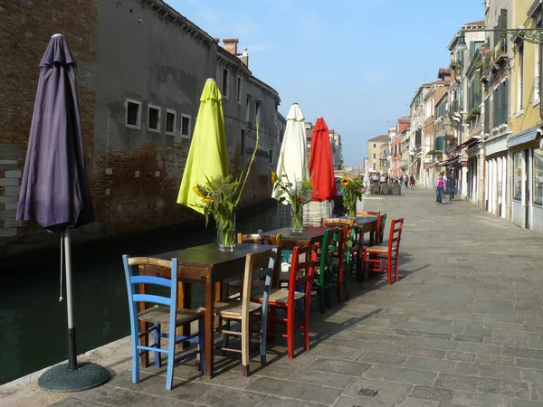 Restaurant in der Nachbarschaft von Cannaregio — Stockfoto