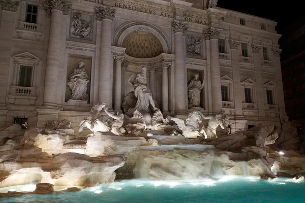 Detail der Fontana di trevi — Stockfoto