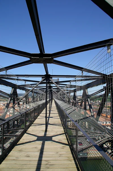 Suspension Bridge Portugalete — Stock Photo, Image