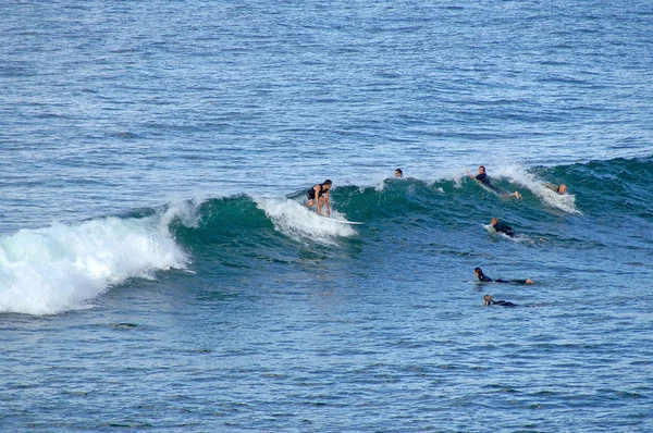 Mundaka sörf — Stok fotoğraf