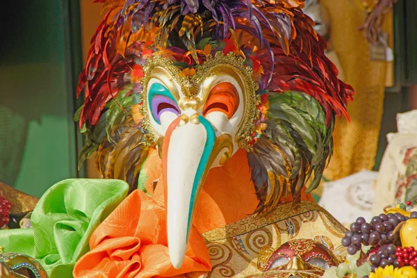 Венецианские маски в Бурано — стоковое фото
