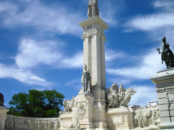 Denkmal für die Cortes von 1812 — Stockfoto