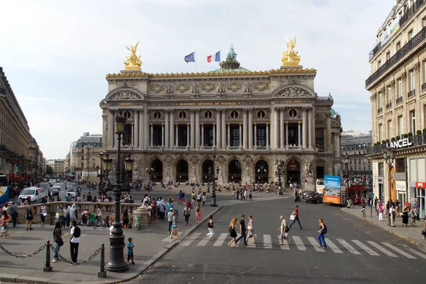 Paříž Francie Exteriér Opery Garnier Paříži — Stock fotografie