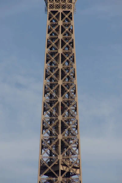 Paris França Detalhe Arquitetônico Torre Eiffel Cidade Paris — Fotografia de Stock