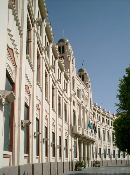 Melilla Spain Facade Assembly Palace Plaza Espana City Melilla — Stock Photo, Image