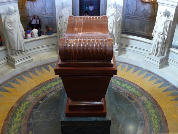 Paris France Sarcophage Empereur Napoléon Ier Bonaparte Aux Invalides Dans — Photo