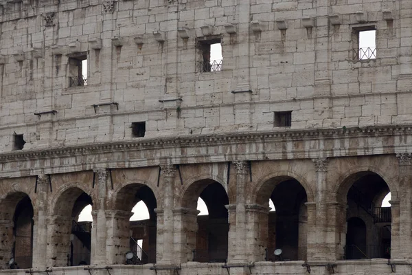 Rome Italië Buiten Het Colosseum Rome — Stockfoto