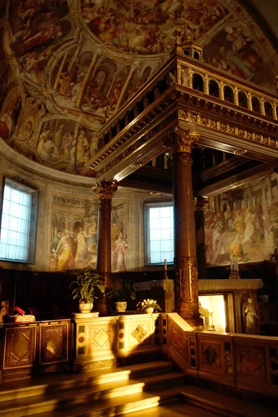 Roma Italia Altar Mayor Basílica San Pietro Vincoli Ciudad Roma — Foto de Stock