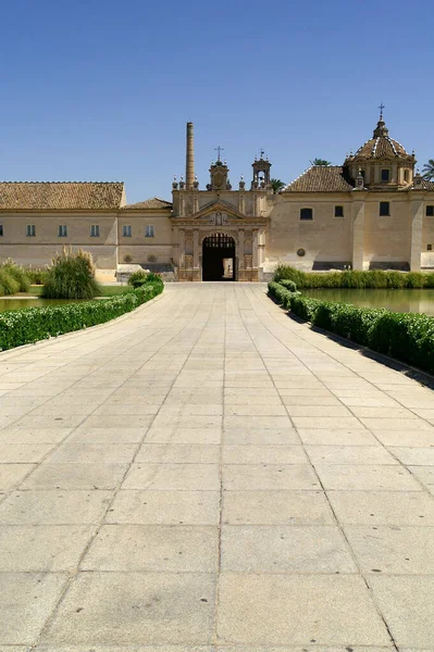 Sevilla Spanien Hauptzugang Zum Kloster Cartuja Der Stadt Sevilla — Stockfoto