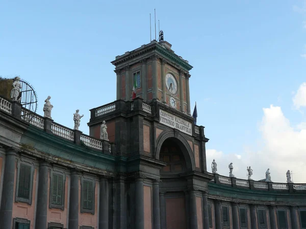 Nápoles Itália Foro Carolino Piazza Dante Centro Histórico Cidade Nápoles — Fotografia de Stock