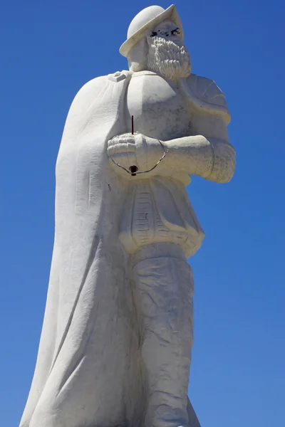 Monumento Pizarro na cidade de Sanlucar de Barrameda — Fotografia de Stock