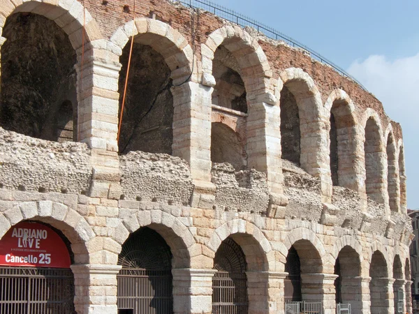 Outdoor Amphitheatre Arena in the city of Verona — Stock Photo, Image