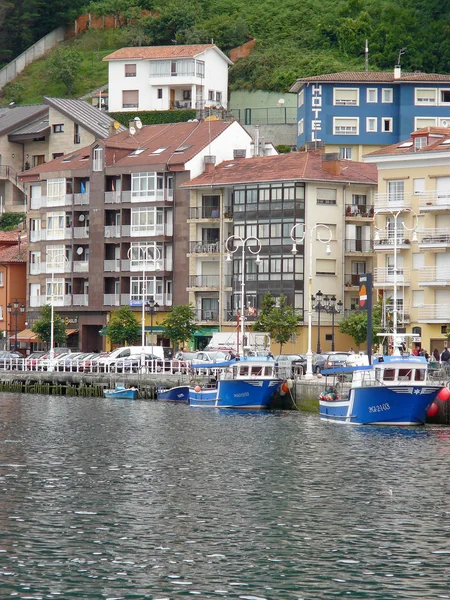 Fishing village i Ribadesella. Asturias — Stockfoto