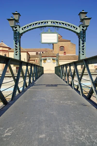 Bro av tyskarna i den historiska stadskärnan av staden Malaga — Stockfoto