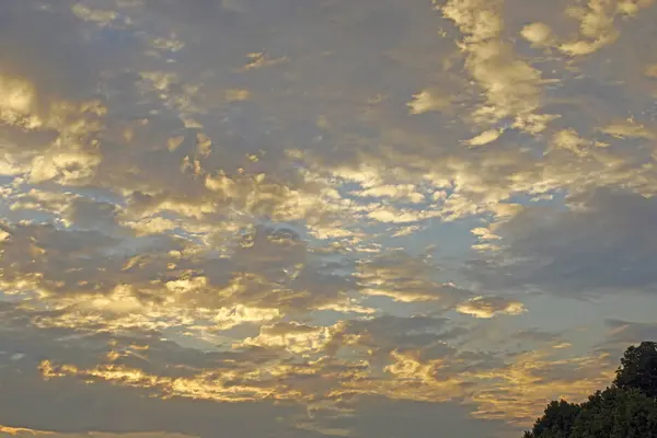 Zonsondergang op de stad Parijs — Stockfoto