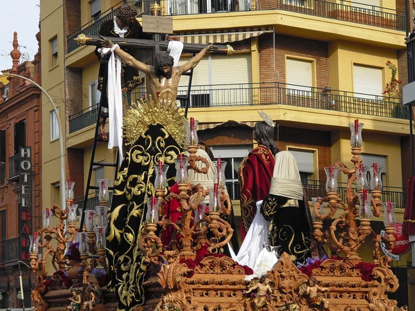 Santo Cristo de las Cinco Llagas de la Semana Santa — Foto de Stock