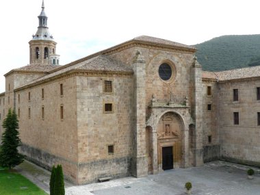 San Millan de la Cogolla (İspanya). San Milin de Yuso Kraliyet Manastırı.