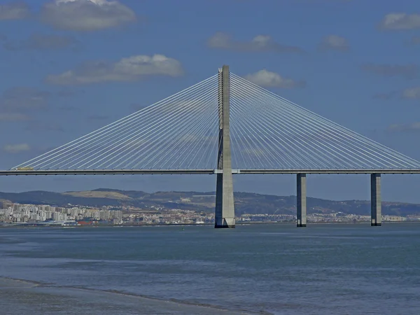 Pont Basque de Gama à Lisbonne — Photo