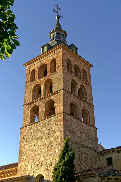 Torre da igreja de San Andres — Fotografia de Stock