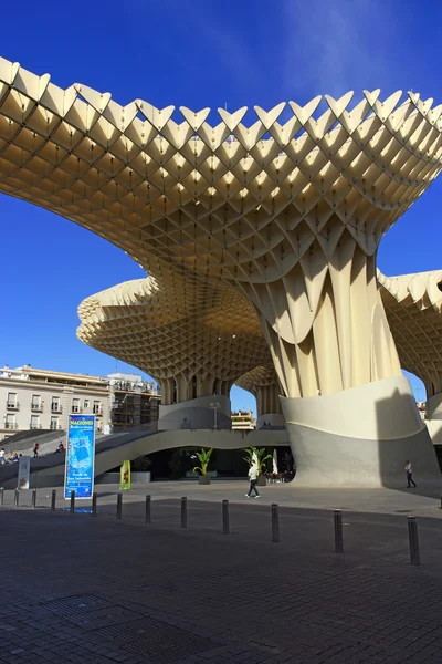 Seville Encarnacion Meydanı'nda Metropol şemsiye mimari detay — Stok fotoğraf