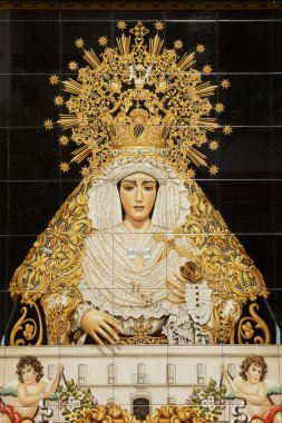 Virgin umut Huelva mozaiği