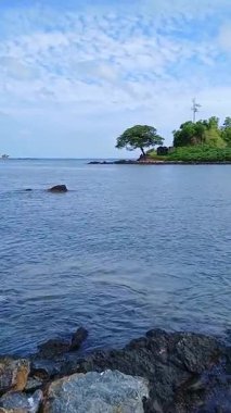 Corbyn koyunun sahil kıyısı, Port Blair, Andama, Hindistan.