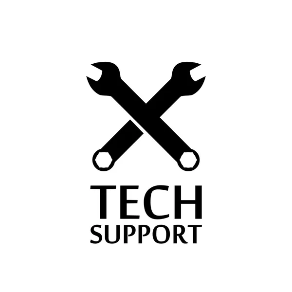 Logotipo para soporte técnico — Vector de stock