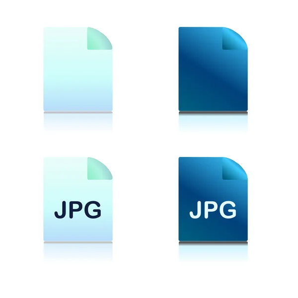 Modèle pour l'icône du gestionnaire de fichiers — Image vectorielle