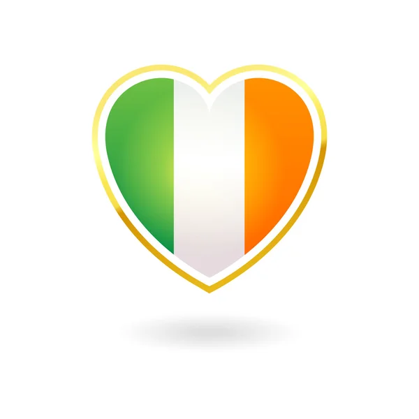 Eu amo a Irlanda —  Vetores de Stock