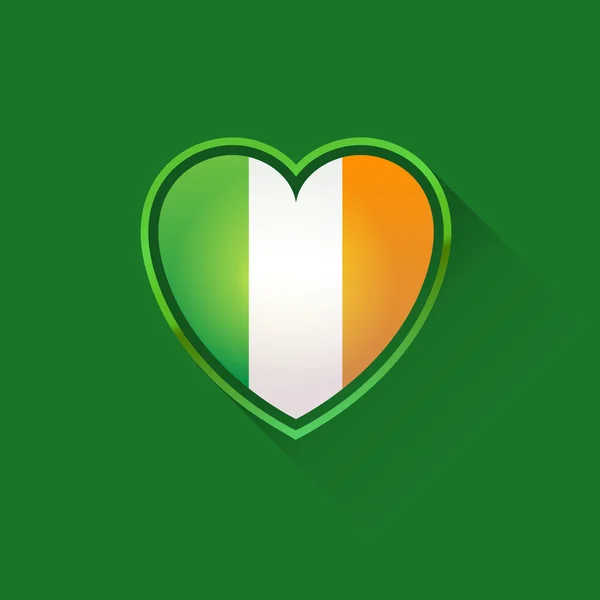 Amore per l'Irlanda — Vettoriale Stock