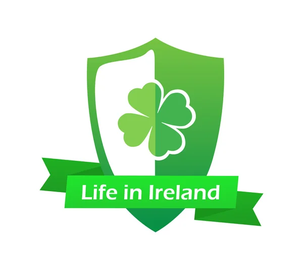 Life in Ireland — Stock Vector