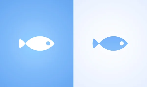 Signe de poisson — Image vectorielle