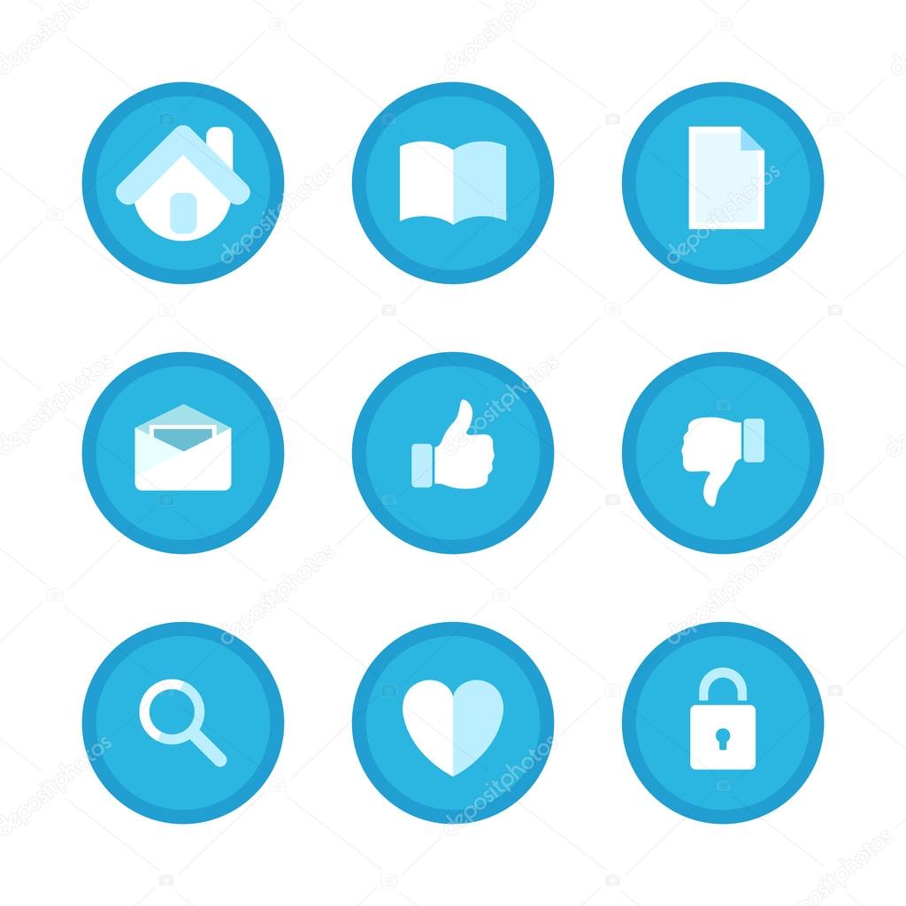 Education, Business and Office Set icons