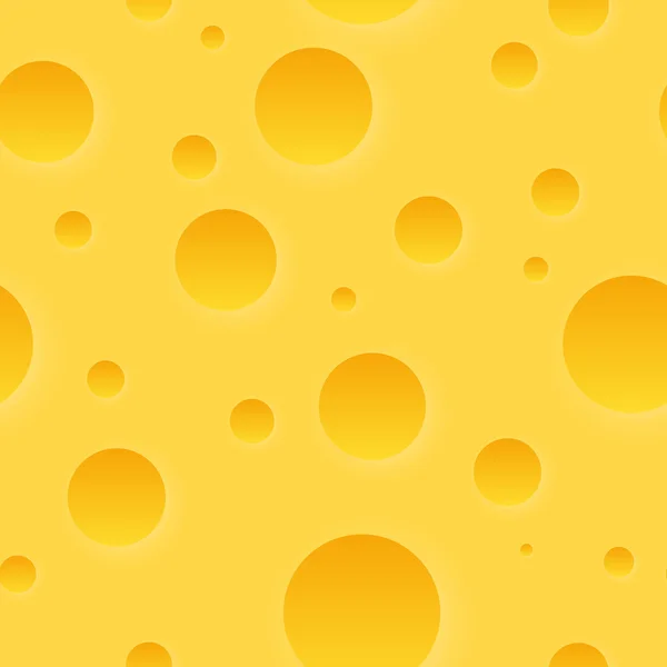 Cheese Texture Pattern — Stock Vector