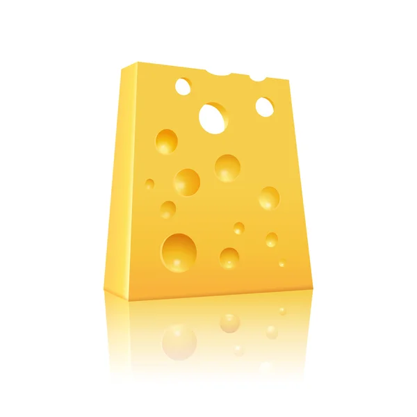 Icon of Cheese — Stock Vector