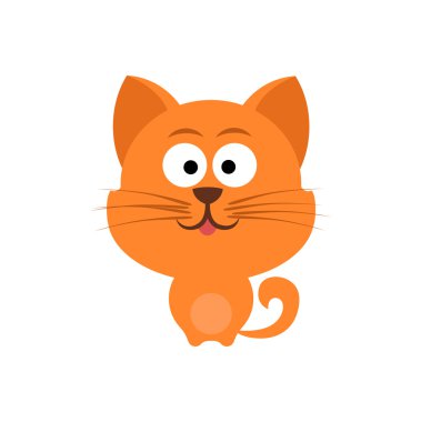 Şirin Kırmızı Kedi