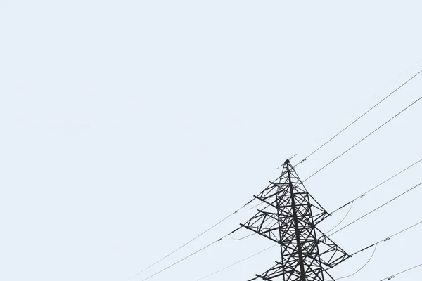 Power Tower op lichte achtergrond — Stockfoto