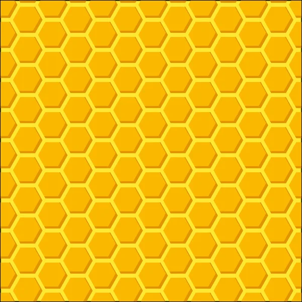 Textura de colmeia de favo de mel —  Vetores de Stock