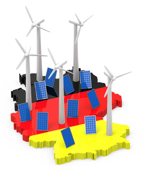 Duitse energietransitie — Stockfoto