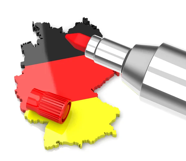 Germany cut costs — Stock Photo, Image