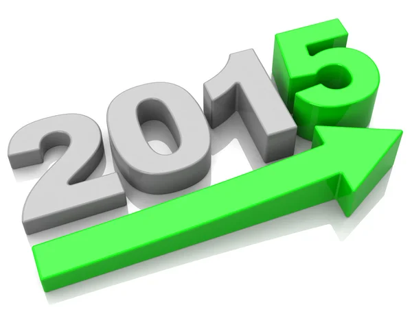 Growth 2015 — Stock Photo, Image