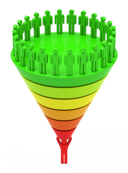 Die Pyramide — Stockfoto