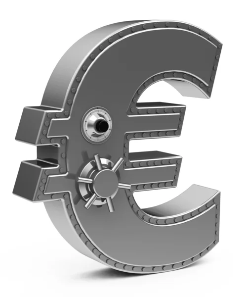 O euro seguro Fotografia De Stock