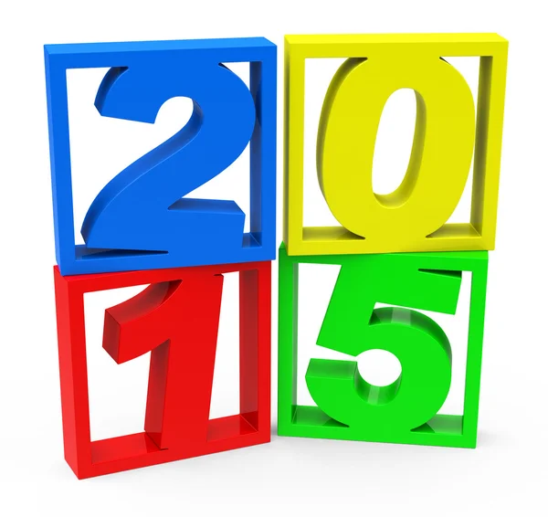 Year 2015 — Stock Photo, Image