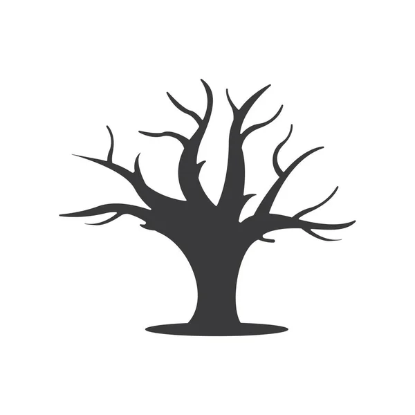 Inspiración Del Diseño Del Logotipo Root Tree — Vector de stock
