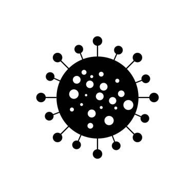 Coronavirus logo vektör şablonu
