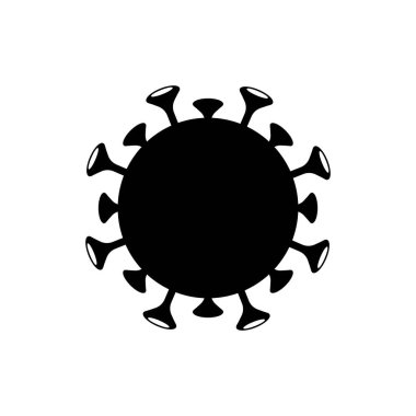 Coronavirus logo vektör şablonu