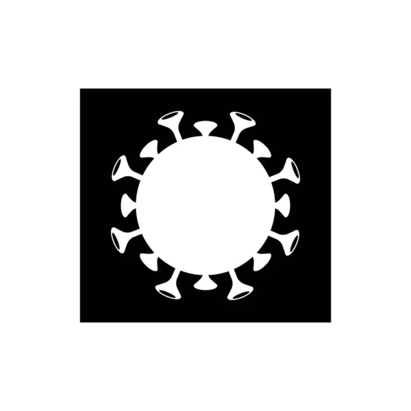 Coronavirus Logo Vector Pictogram Template — Stockvector
