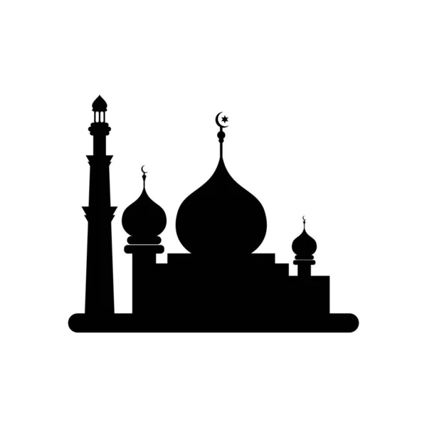 Διάνυσμα Λογότυπου Τζαμιού Πρότυπο Σχεδιασμού Εικονογράφησης — Διανυσματικό Αρχείο