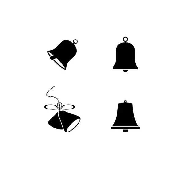 Bell Logo Vector Diseño Ilustración Plantilla — Vector de stock